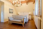 Schlafzimmer - Haus Breetz: Haus, Terrasse, Kamin - Top-Hundeurlaub