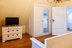 Schlafzimmer - Haus Breetz: Haus, Terrasse, Kamin - Top-Hundeurlaub