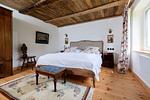 Schlafzimmer - Haus: Terrasse, Garten - Top-Hundeurlaub
