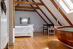 Schlafzimmer - FeWo Hiddensee: Terrasse, Garten, Kamin - Top-Hundeurlaub