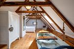 Schlafzimmer - FeWo Hiddensee: Terrasse, Garten, Kamin - Top-Hundeurlaub