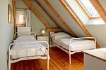 Schlafzimmer - FeWo Hiddensee: Terrasse, Garten, Kamin - Top-Hundeurlaub