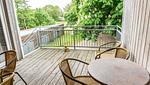 überdachte Terrasse - Seadrift Meeresbrise - Top-Hundeurlaub