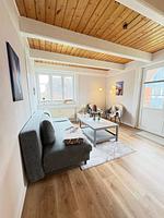 Wohnzimmer - Ferienwohnung Heimat auf Zeit Pellworm - Top-Hundeurlaub