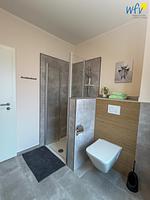 Badezimmer - Ferienwohnung Grüne Ecke - Top-Hundeurlaub