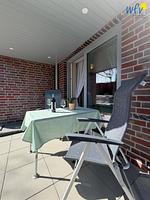 Terrasse - Ferienwohnung Grüne Ecke - Top-Hundeurlaub