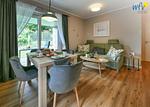 Wohnzimmer - Ferienwohnung Grüne Ecke - Top-Hundeurlaub