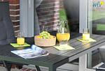 Terrasse - Ferienwohnung Grüne Ecke - Top-Hundeurlaub