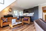 Wohnzimmer - Haus Süderpiep, Whg. Auster - Top-Hundeurlaub