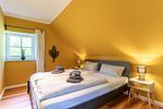 Schlafzimmer - Haus Süderpiep, Whg. Auster - Top-Hundeurlaub