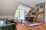 Wohnzimmer - Haus Süderpiep, Whg. Möwe - Top-Hundeurlaub
