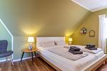 Schlafzimmer - Haus Süderpiep, Whg. Möwe - Top-Hundeurlaub
