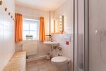 Badezimmer - Haus Süderpiep, Whg. Möwe - Top-Hundeurlaub