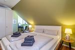 Schlafzimmer - Haus Süderpiep, Whg. Möwe - Top-Hundeurlaub