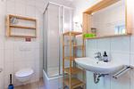 Badezimmer - Haus Süderpiep, Whg. Robbe - Top-Hundeurlaub