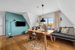 Wohnzimmer - Ferienwohnung Blaue Ella Westerland auf Sylt - Top-Hundeurlaub