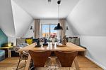 Wohnzimmer - Ferienwohnung Blaue Ella Westerland auf Sylt - Top-Hundeurlaub