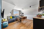 Wohnzimmer - Ferienwohnung Blaue Ella Westerland auf Sylt - Top-Hundeurlaub