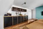 Küche / Küchenzeile - Ferienwohnung Blaue Ella Westerland auf Sylt - Top-Hundeurlaub