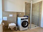 Badezimmer - Ferienwohnung 5 im Haus Concordia - Top-Hundeurlaub