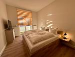 Bett - Ferienwohnung 5 im Haus Concordia - Top-Hundeurlaub