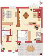 Terrassenwohnung mit kleinem eingezäunten Garten fußläufig zur Ostsee - Top-Hundeurlaub