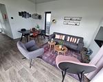 Wohnzimmer - Enkhuizer Strandchalet mit Zaun Nr. 257 - Top-Hundeurlaub