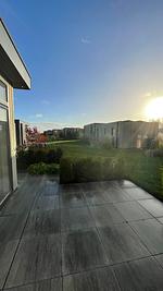 Terrasse - Enkhuizer Strandchalet mit Zaun Nr. 257 - Top-Hundeurlaub