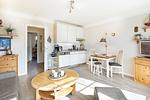 Wohnzimmer - Haus Sylti App. 1 - Top-Hundeurlaub