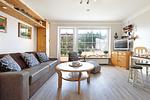 Wohnzimmer - Haus Sylti App. 2 - Top-Hundeurlaub