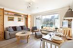 Wohnzimmer - Haus Sylti App. 2 - Top-Hundeurlaub