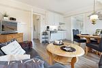 Wohnzimmer - Haus Sylti App. 3 - Top-Hundeurlaub
