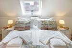 Schlafzimmer - Haus Sylti App. 3 - Top-Hundeurlaub