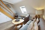 Wohnzimmer - Haus Sylti App. 4 - Top-Hundeurlaub