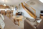 Wohnzimmer - Haus Sylti App. 4 - Top-Hundeurlaub