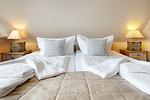 Schlafzimmer - Haus Sylti App. 4 - Top-Hundeurlaub