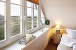 Schlafzimmer - Haus Sylti App. 4 - Top-Hundeurlaub