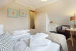Schlafzimmer - Haus Sylti App. 4 - Top-Hundeurlaub