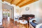 Wohnzimmer - Ferienhaus Odin - Top-Hundeurlaub