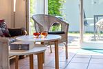 Wohnzimmer - Ferienhaus Odin - Top-Hundeurlaub