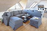 Wohnzimmer - Albatros - Top-Hundeurlaub