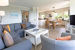 Wohnzimmer - Strandhaus - Top-Hundeurlaub