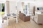 Wohnzimmer - Haus Oase - Top-Hundeurlaub