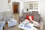 Wohnzimmer - Haus Oase - Top-Hundeurlaub