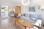 Wohnzimmer - Dünenmond - Top-Hundeurlaub