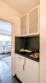 Küche / Küchenzeile - Ferienappartement Edelweiß - Top-Hundeurlaub