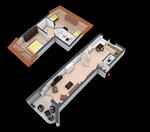 Grundriss - Ferienwohnung 128 - Top-Hundeurlaub