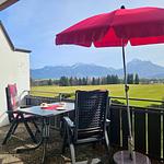 Terrasse - Ferienappartement Panoramablick - Top-Hundeurlaub