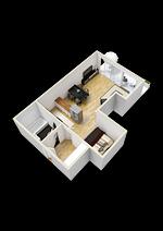 Grundriss - Ferienappartement Panoramablick - Top-Hundeurlaub