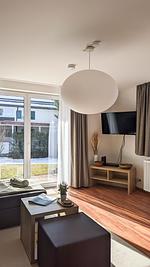 Wohnzimmer - Ferienwohnung im Königswinkel - Top-Hundeurlaub